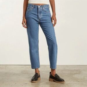 NEW Everlane Size 24 The Summer Slouch Jean Organic Cotton Medium Wash